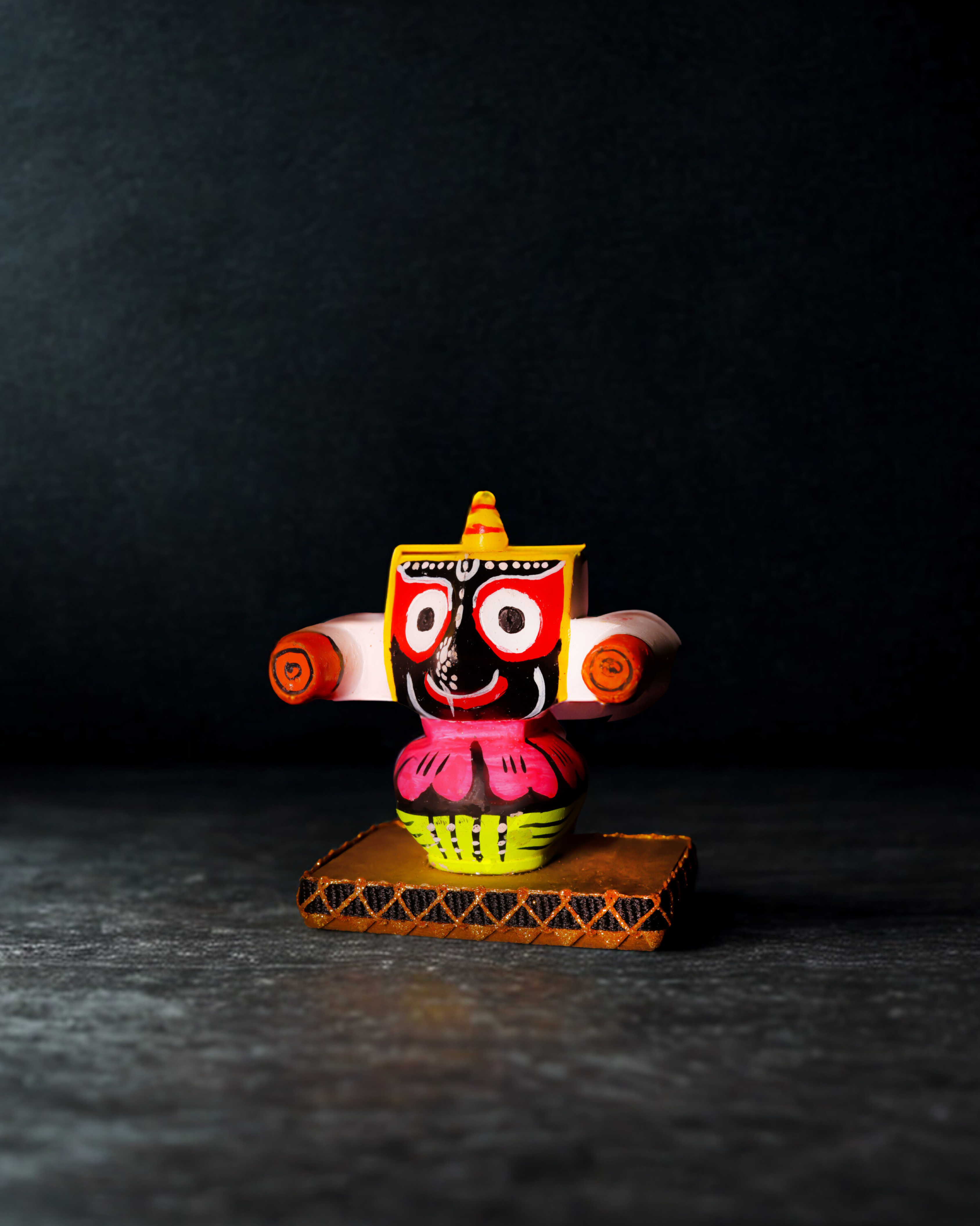🛕 Hand-Painted Lord Jagannath Idol