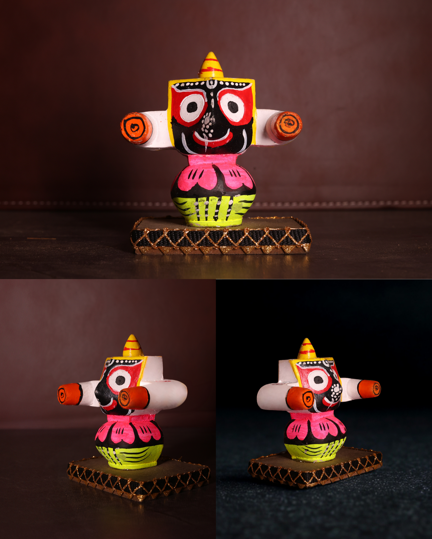 π Hand-Painted Lord Jagannath Idol