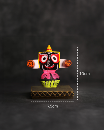 🛕 Hand-Painted Lord Jagannath Idol