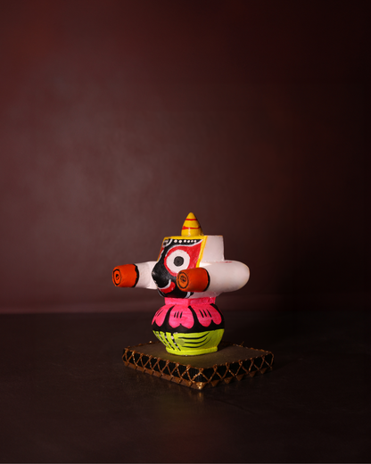 🛕 Hand-Painted Lord Jagannath Idol