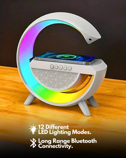 ✨ G Speaker Lamp – Light Up & Vibe! 🎶💡