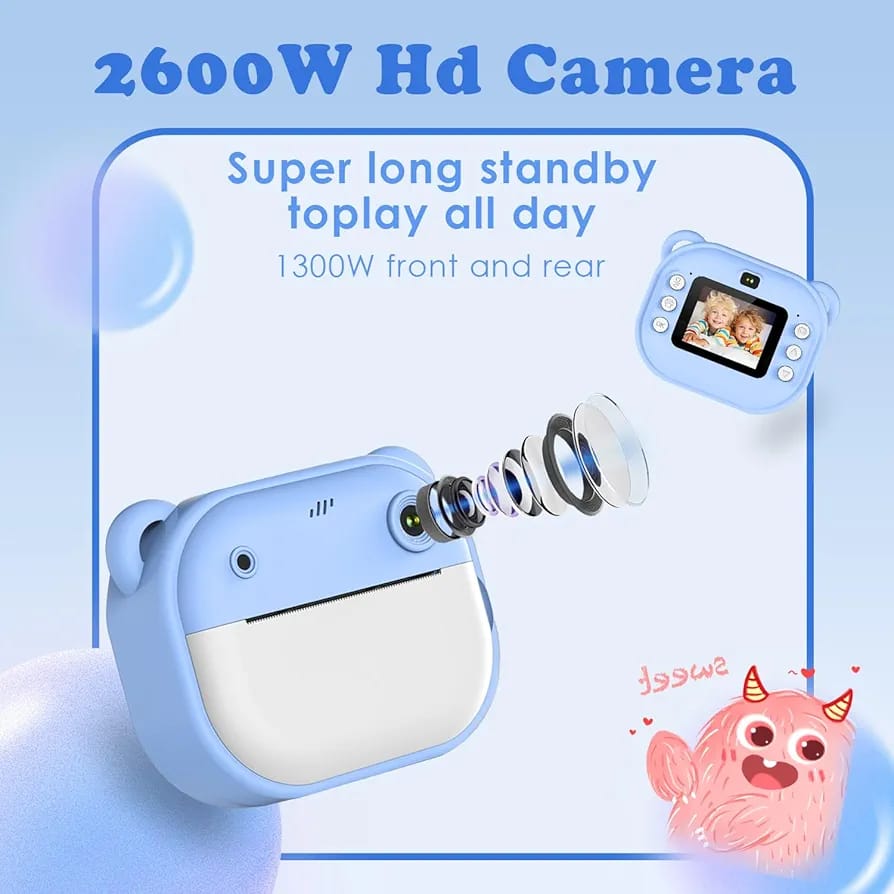 📸 Instant-Print Kid Camera