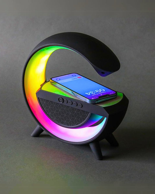 ✨ G Speaker Lamp – Light Up & Vibe! 🎶💡